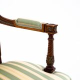 A pair of armchairs, Sweden, circa 1870.