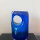 Magnificent vintage blue Murano vase.