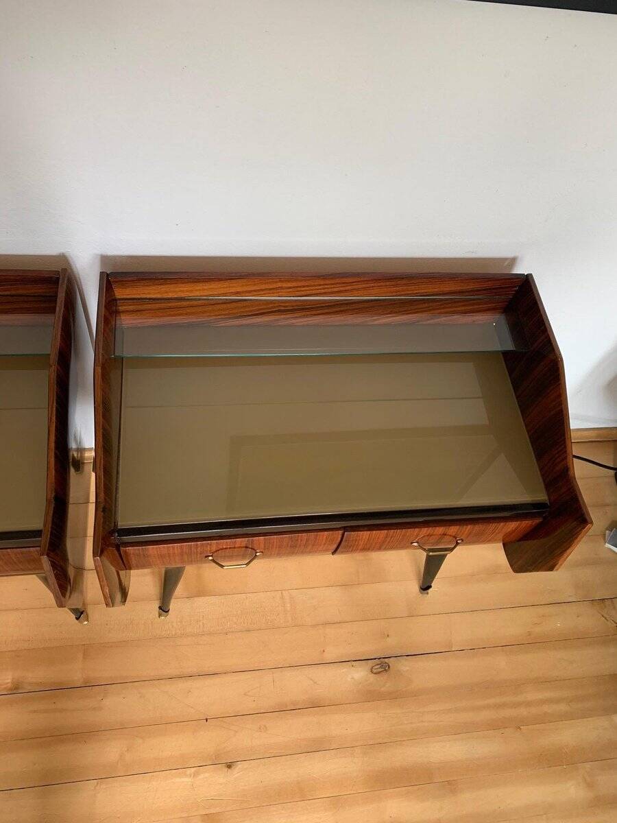 Bedside tables by Paolo Buffa, Italy, 1950s, set of 2