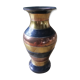 3-colour brass vase