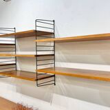 String wall shelves by Nisse Strinning, 1960's