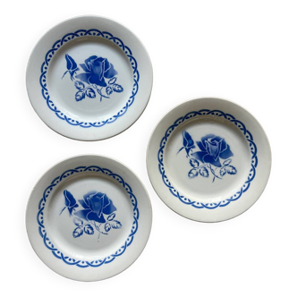 Lot de 3 assiette Digoin Sarreguemines