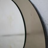 Pair of "kinetic" mirrors, France, circa 1970