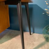 Vintage desk with winged drawers