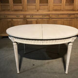 Table ronde patinée