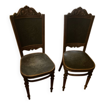 Parisian bistro chairs
