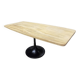 Samba solid wood table with tulip base