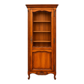 Vitrine Argentier style Louis XV Provençal