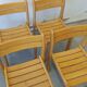 Set of beech chairs