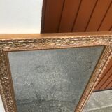 Golden classic mirror, 46x110cm