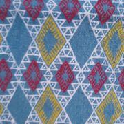 Tapis couloir bleu fait main traditionnel