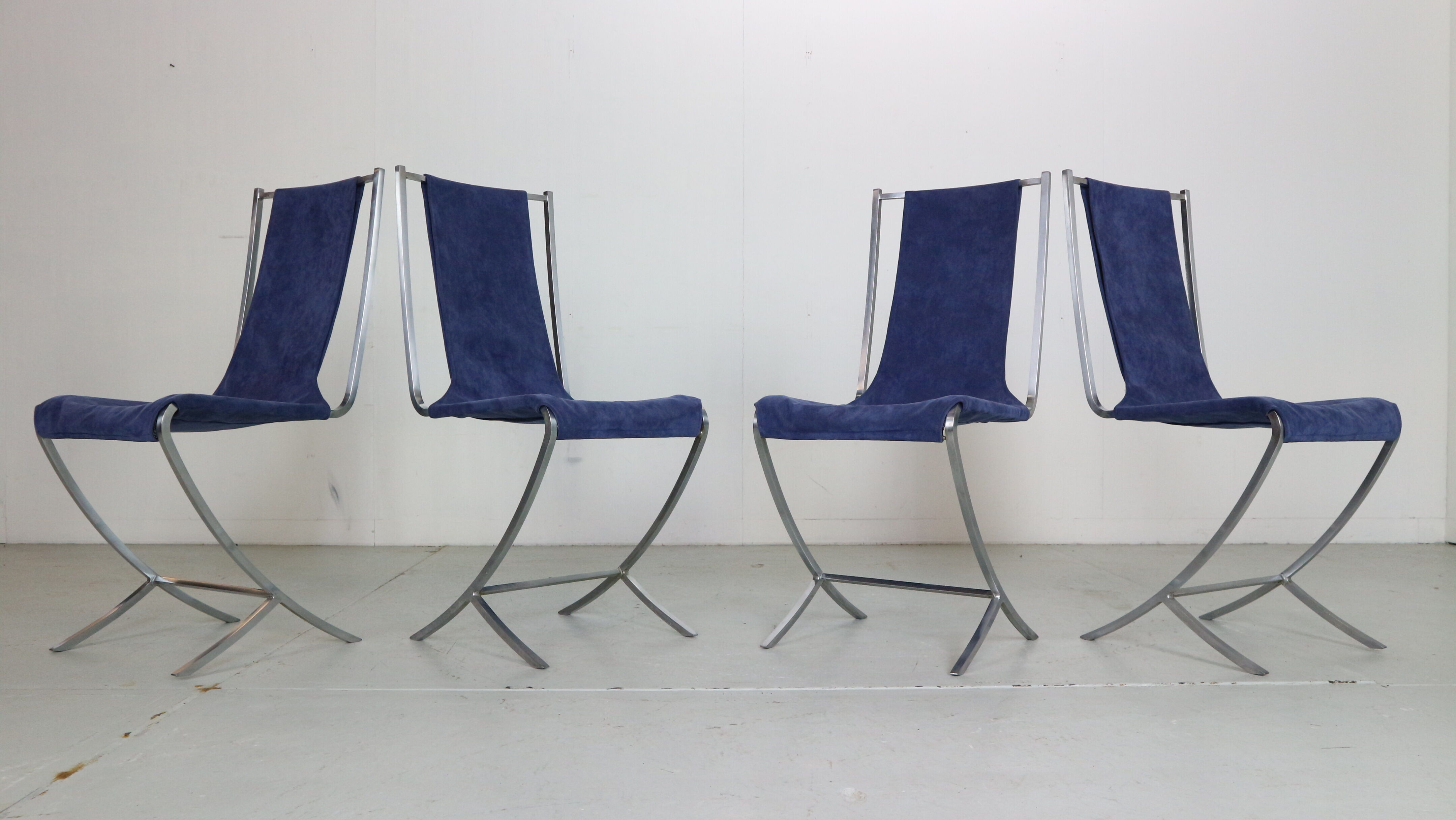 Set Of 4 dinning chairs by Pierre Cardin for Maison Jansen 1970