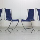 Set Of 4 dinning chairs by Pierre Cardin for Maison Jansen 1970