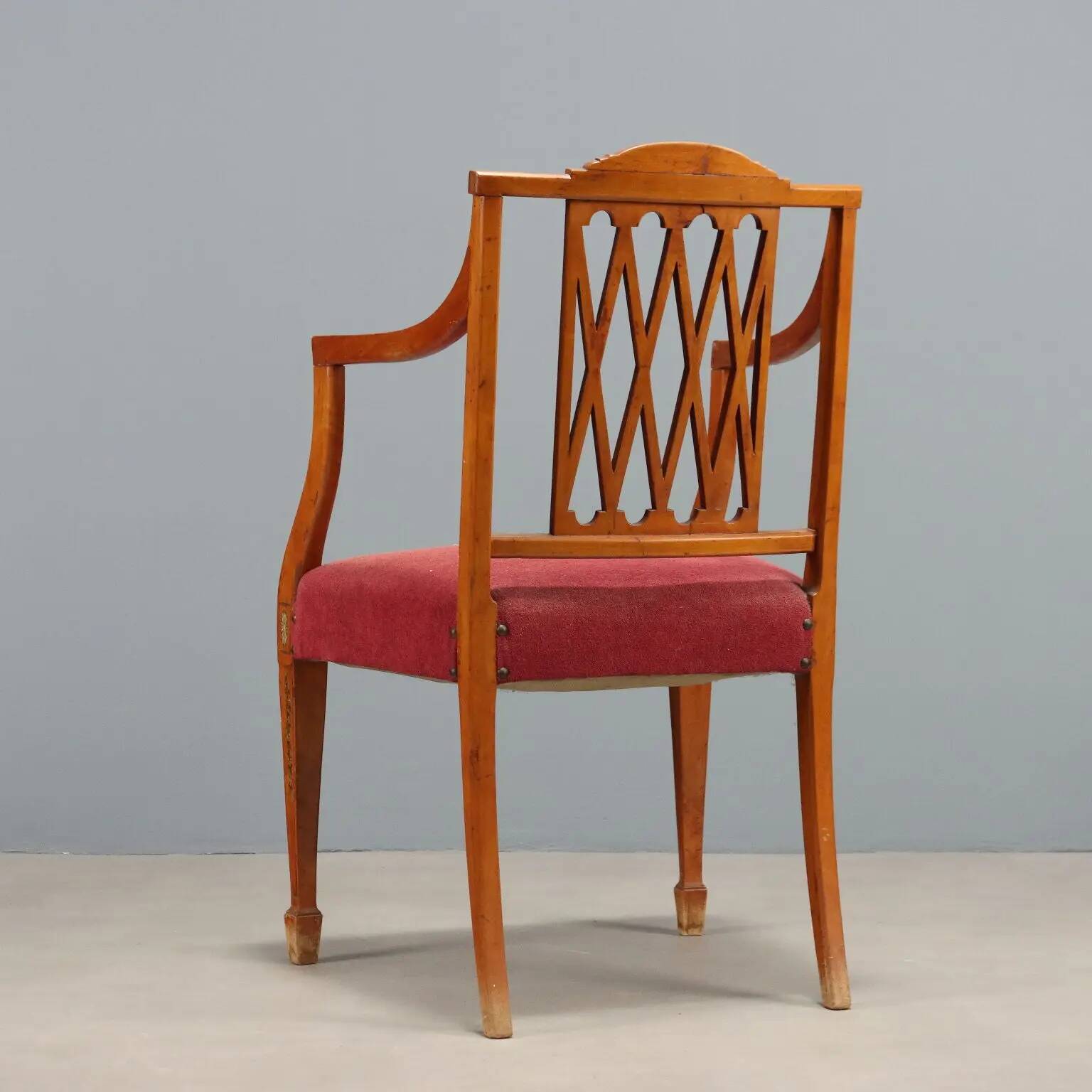 Victorian antique armchair in mahogany, United Kingdom, 19th century