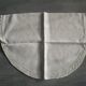 Half-moon old embroidered cradle pillowcase