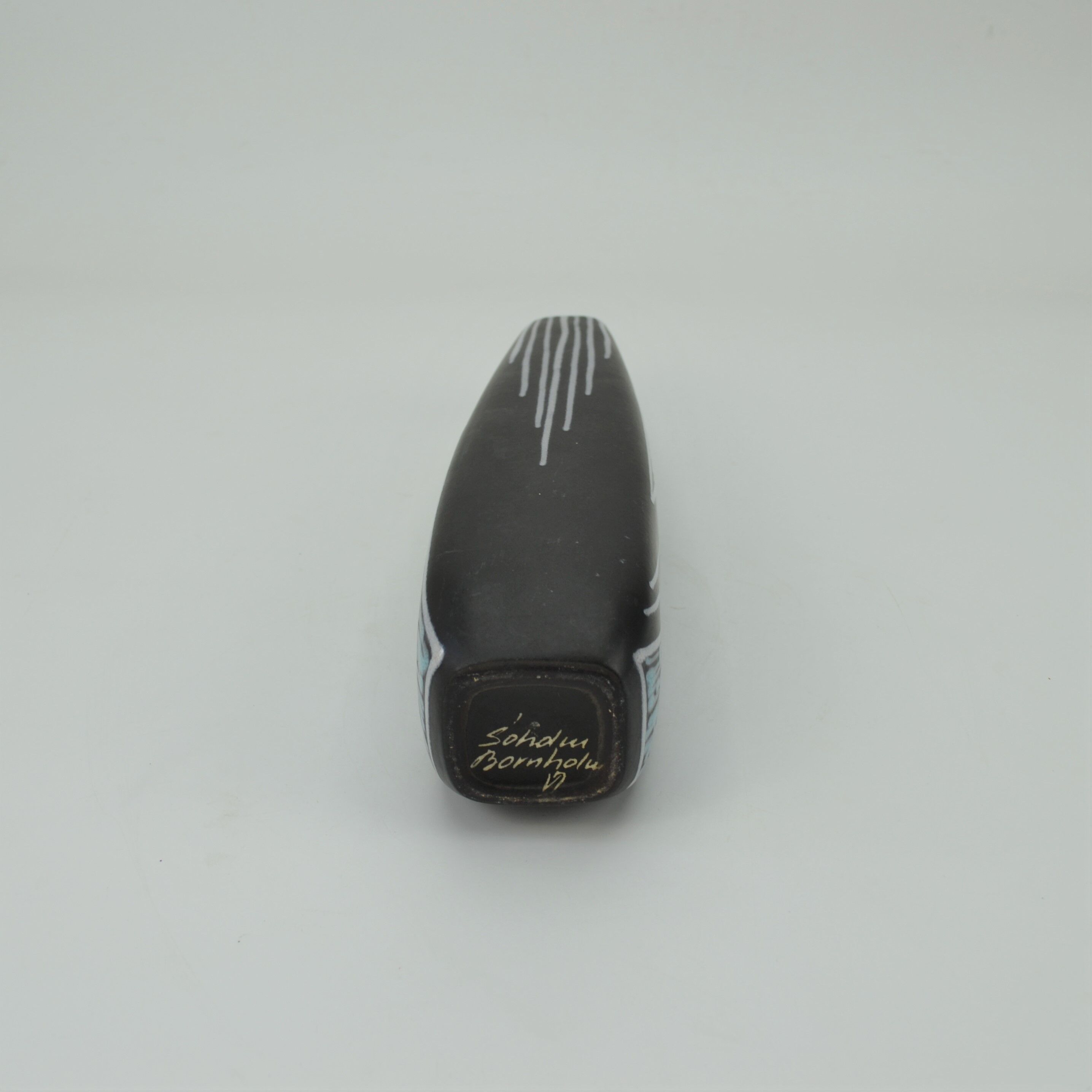 Earthenware vase Burgundia series by Sørensen and Jensen for Søholm