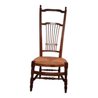 Chaise prie dieu & chaise de nourrice