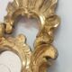 Baroque mirror of gilded wood. France, 1950s