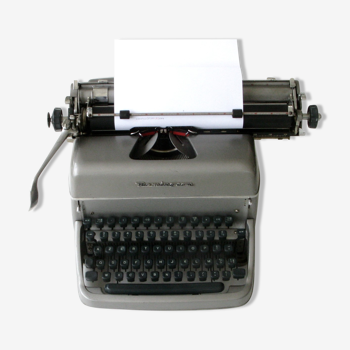 Ancienne Machine à écrire REMINGTON RAND - Année 50 - Déco industrielle