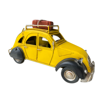 Citroën 2cv vintage metal