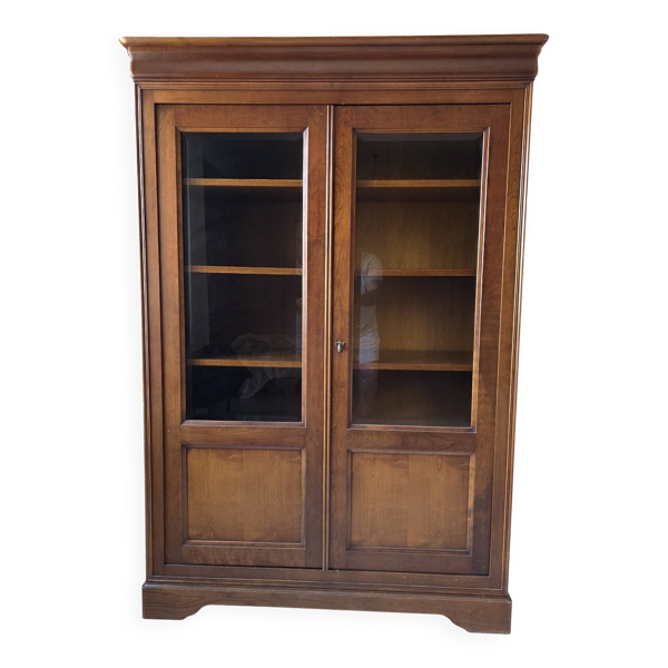 Bibliothèque vitrée de marque Grange modèle N° 128