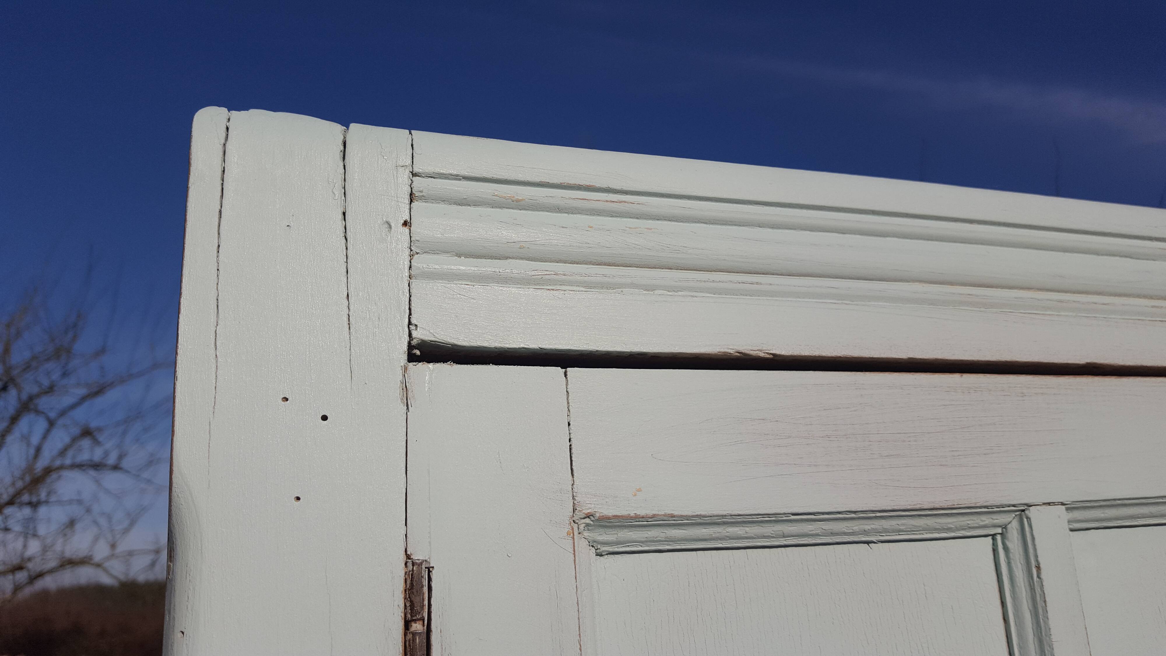 Parisian wardrobe patina blue sky