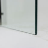 Bureau en verre, Gallotti & Radice, années 1970