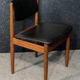 Set of 4 chairs France & Son model 197