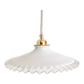 Vintage opaline pendant lamp