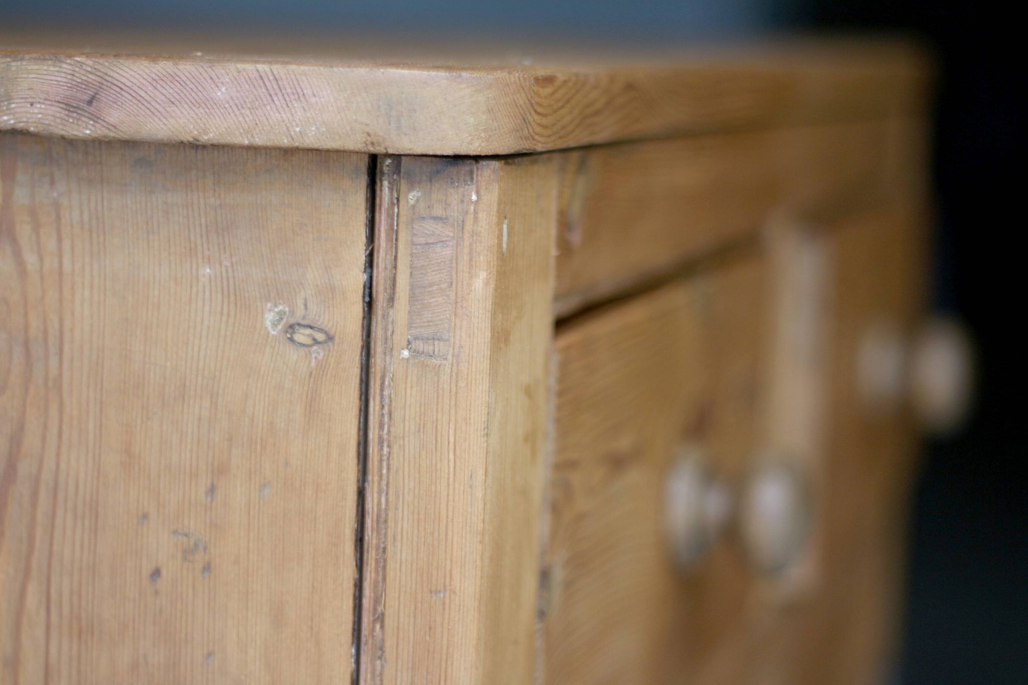 19th century English furniture. Beautiful patina.