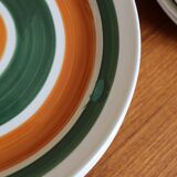 Lot plates Gien 70s