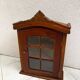 Vitrine murale en bois massif