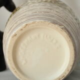 Low relief ceramic vase West Germany 1950
