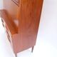 Torvits secretary in teak, retro vintage Danish style from the 1960s.