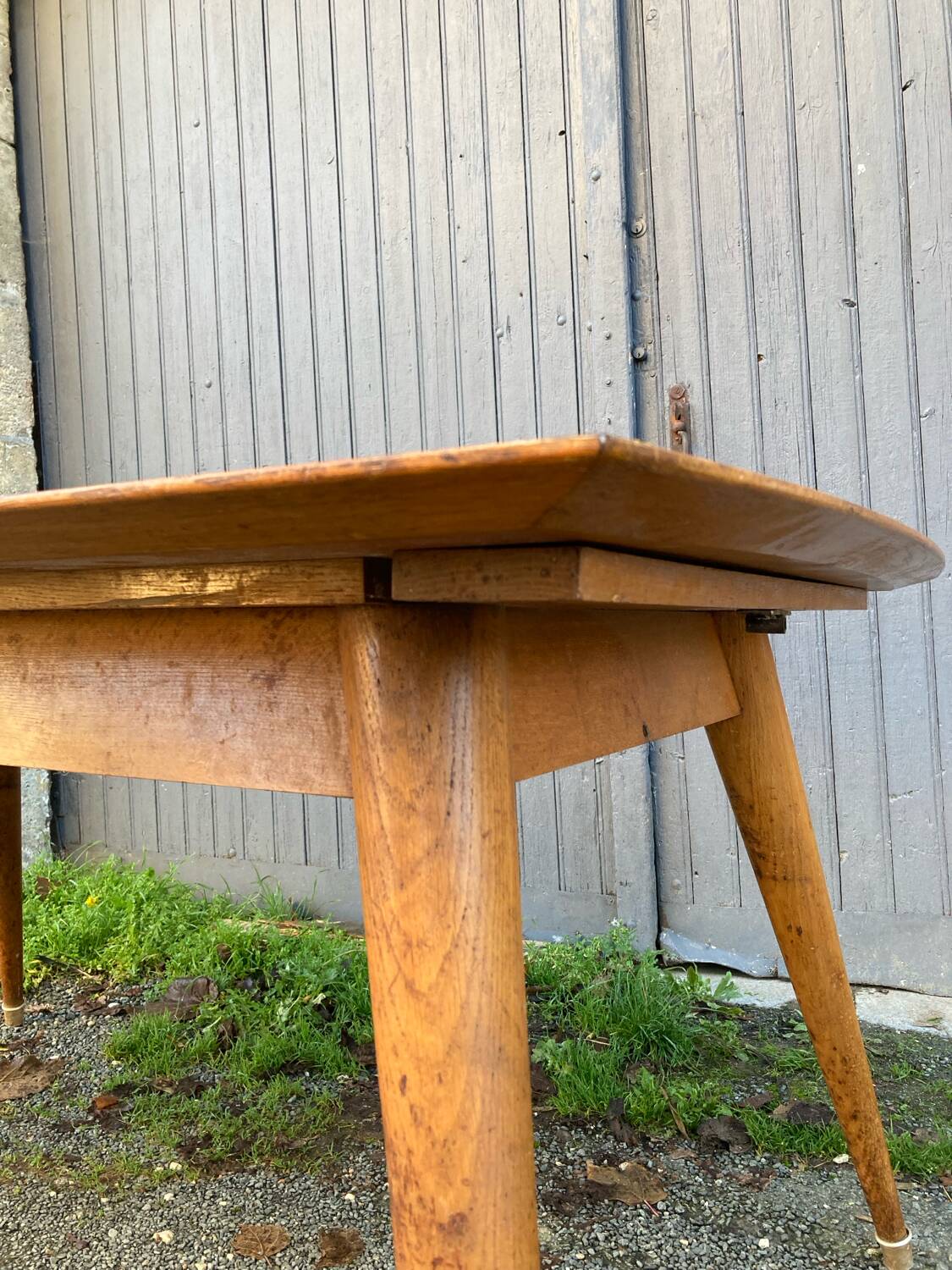 Large vintage Scandinavian style table