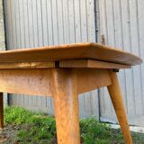 Large vintage Scandinavian style table