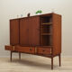 Enfilade en teck, design danois, années 1960, Danemark