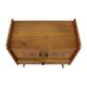 commode vintage à motif damier au design scandinave