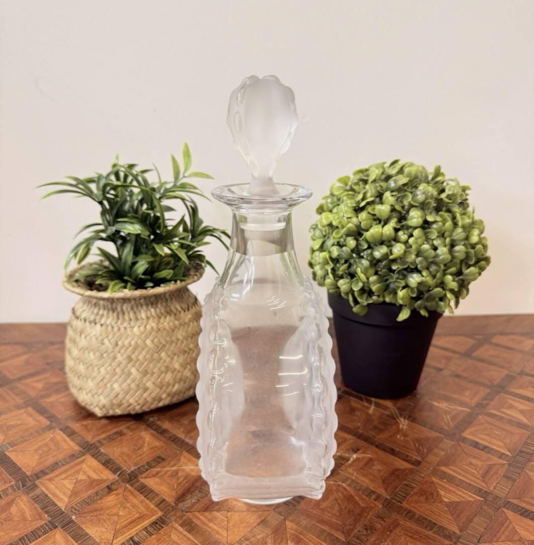 Lalique France crystal carafe – Parma model