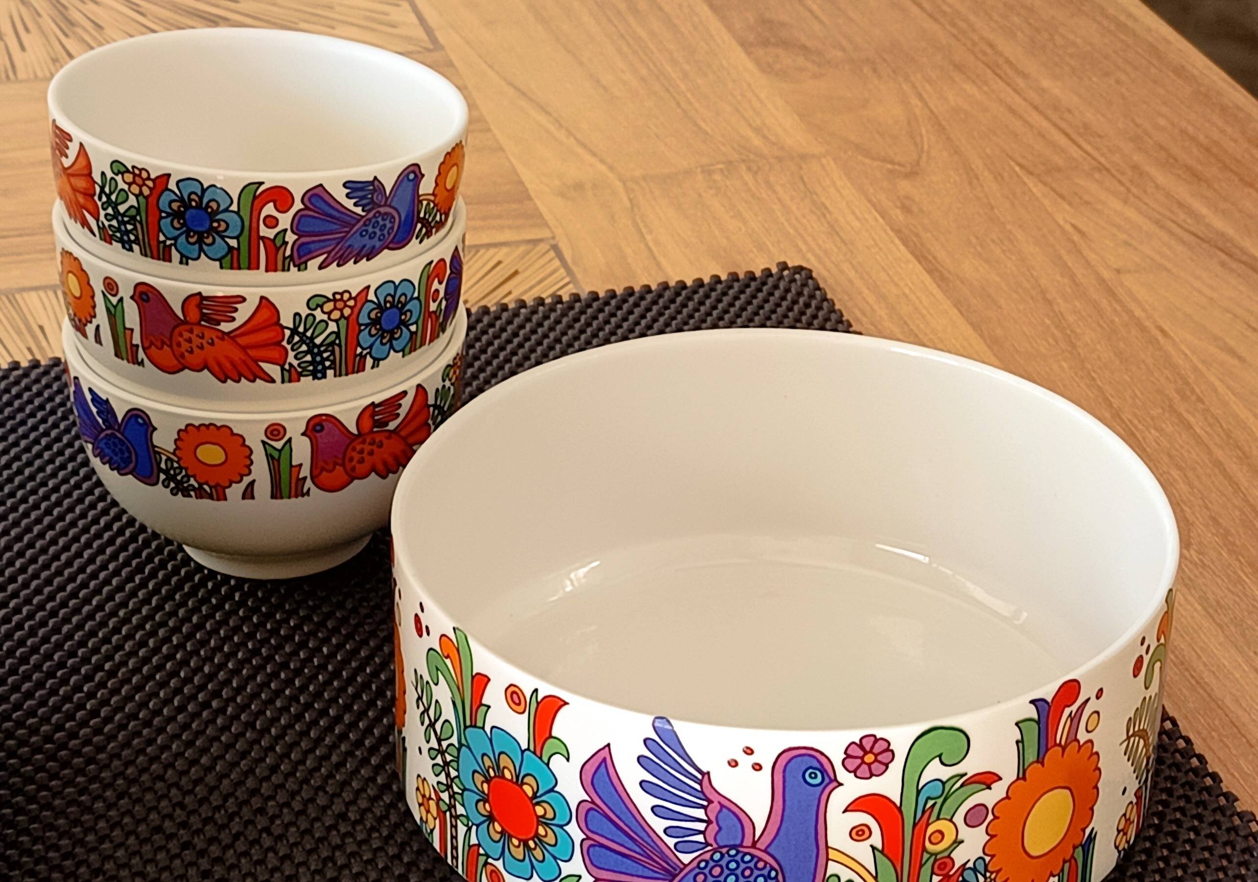 Villeroy & Boch dinner service – Acapulco model (1970s, blue stamp)