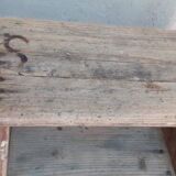 Old stepladder h89cm decorative artisan workshop