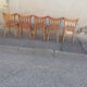 Set de 5 chaises bistrot
