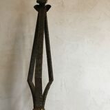 Lampadaire Art déco en fer forgé circa 1900