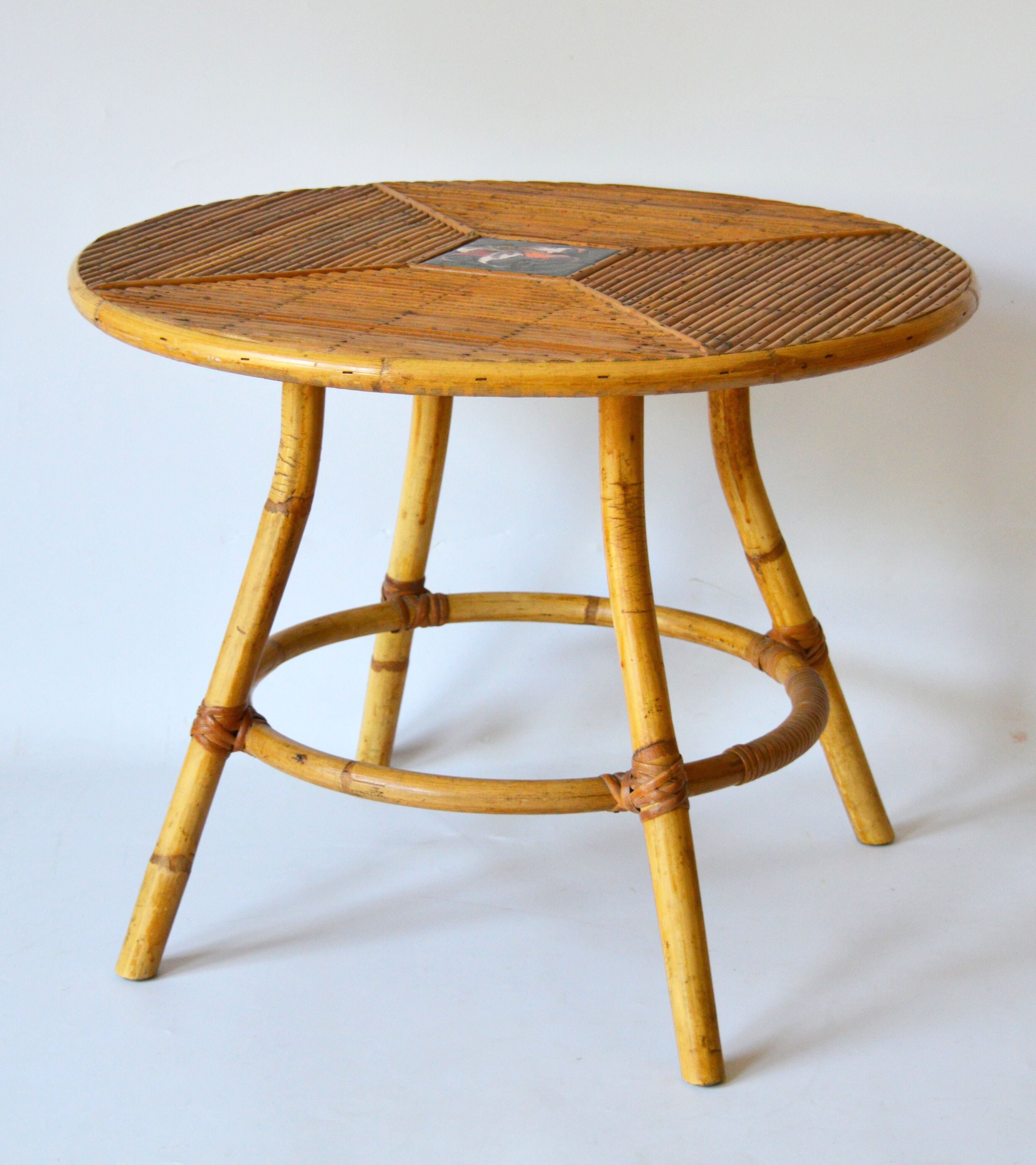 Vallauris rattan coffee table