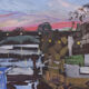Sunset at White Cross Pub, Richmond, Towards St Margarets
