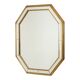 Grand miroir octogonal Deknudt, style Hollywood Regency