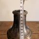 Neo-classical baluster vase, silver-plated, Louis XVI Directoire, 20th century.