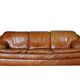 Canapé vintage en cuir Roche Bobois