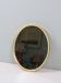 Vintage oval mirror – gold and elegance from the 50s and 60s