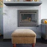 Vintage ottoman from the seventies